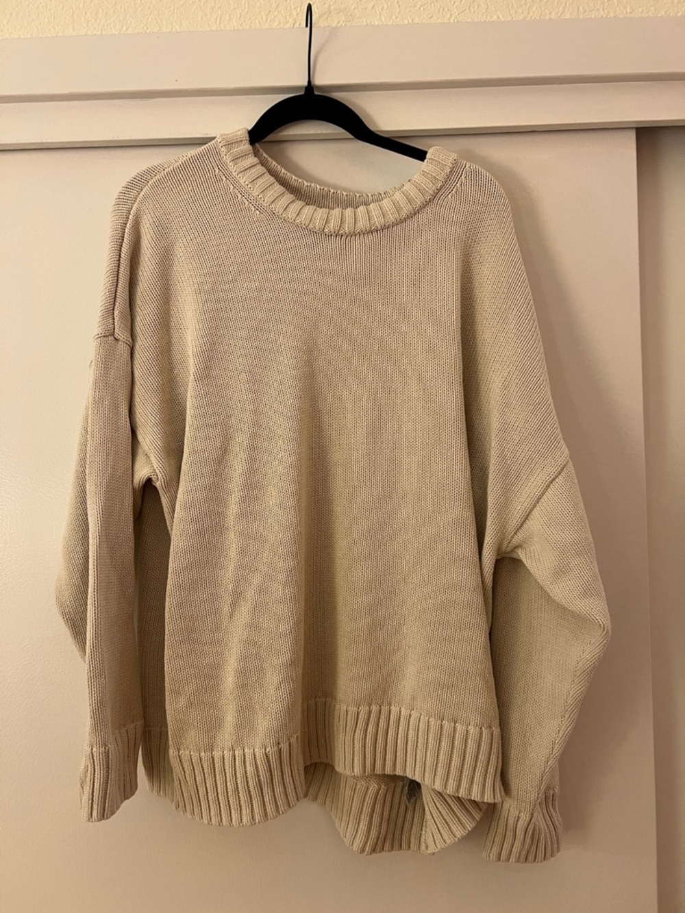 GAP Cream Crew Neck Sweater